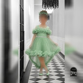 لباس مجلسی عروسکی مدل پرنسسی