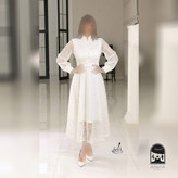 لباس مجلسی زنانه میدی مدل ژیلا دانتل درجه یک