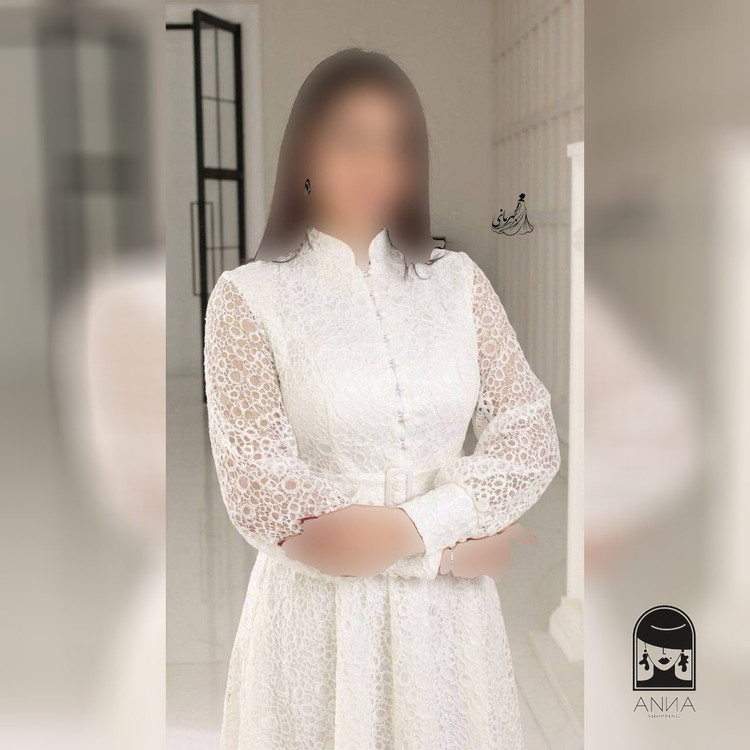 لباس مجلسی زنانه میدی مدل ژیلا دانتل درجه یک