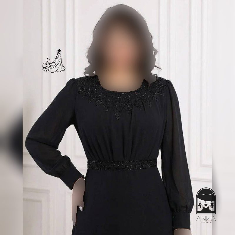 لباس مجلسی زنانه پوشیده مدل مریم جذاب و زیبا