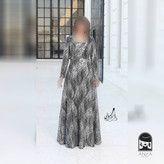 لباس مجلسی زنانه بلند پوشیده مدل پریچهر مناسب مادر عروس و مادر داماد