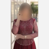 ماکسی مجلسی زنانه سایز بزرگ حریر کاپدار مدل لعیا