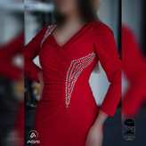 ماکسی زنانه مدل مانیسا جنس کرپ دالقیچ سایز ۲ تا ۶