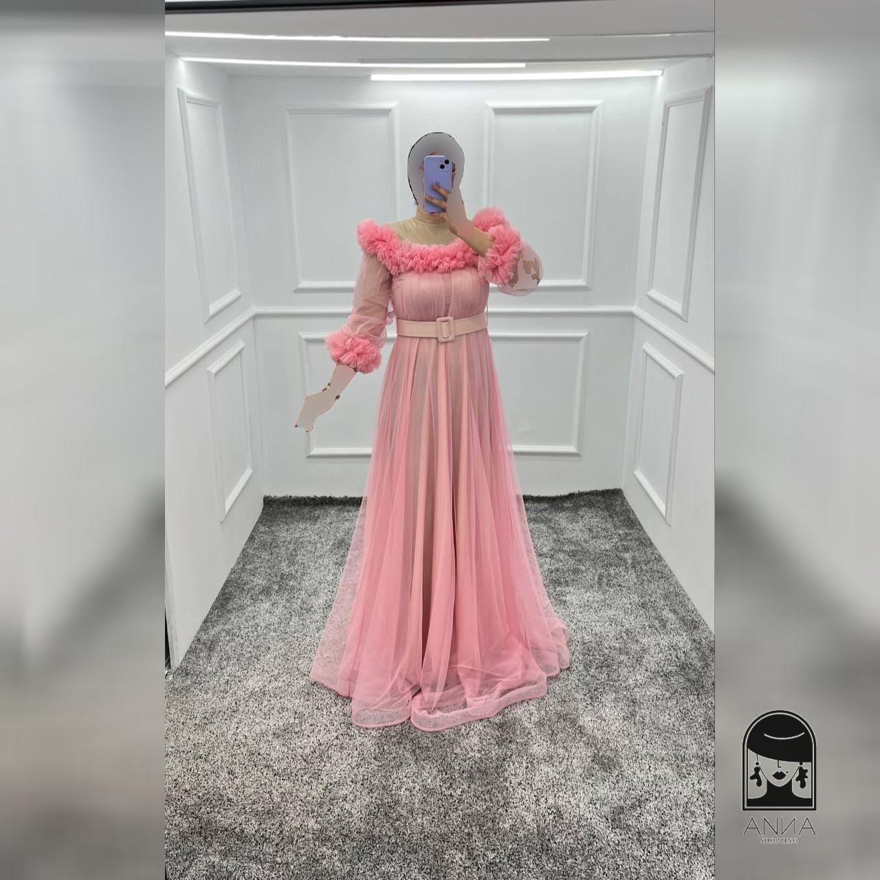 پوشاک زنانه جنس تور کش سایز ۲ تا ۵