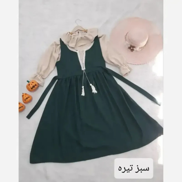 شومیز سارافن مروارید جنس شانتون صوفیا فری سایز