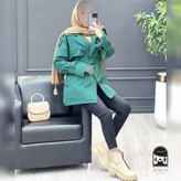پوشاک زنانه مدل بارونی بیتا جنس کتان تی سی سایز ۱ تا ۲