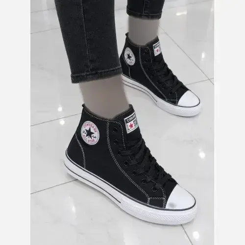 کفش کتانی آل استار رویه جودون خارجی زیره مواد نو سایز 37 تا 40
