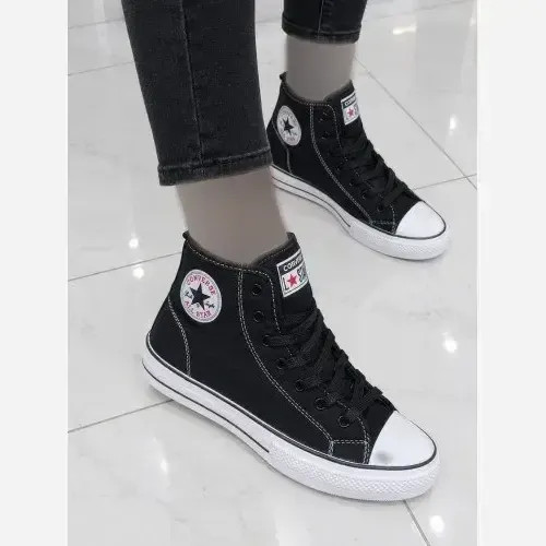 کفش کتانی آل استار رویه جودون خارجی زیره مواد نو سایز 37 تا 40
