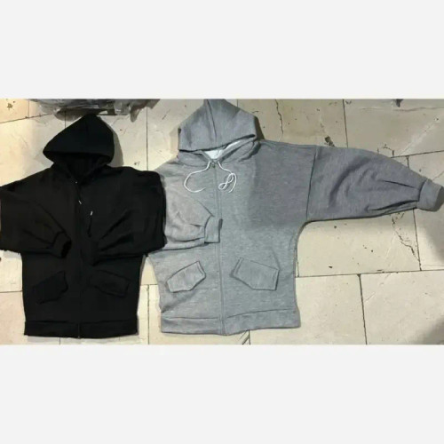 سویشرت خفاشی دورس داخل کرکی فری سایز مناسب سایز 36 تا 54 رنگ طوسی و مشکی