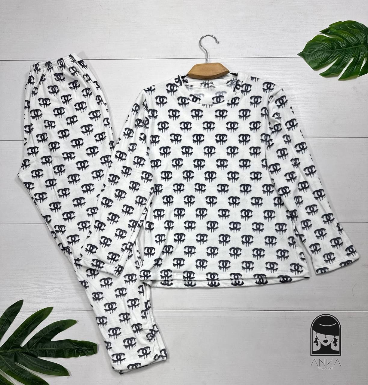 ست بلوز شلوار زنانه مدل رونیکا جنس مخمل فری سایز