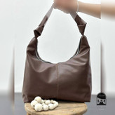 کیف زنانه مدل بند گره ای جنس چرم فری سایز