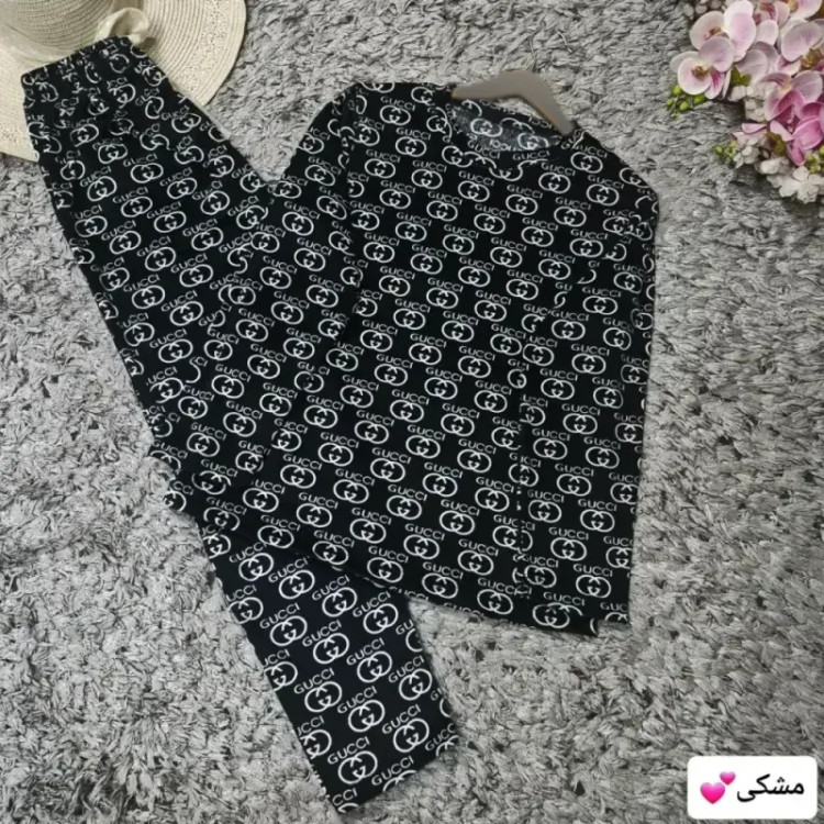 ست مخمل زنانه مدل گوچی نرم و لطیف فری سایز 38 تا 46