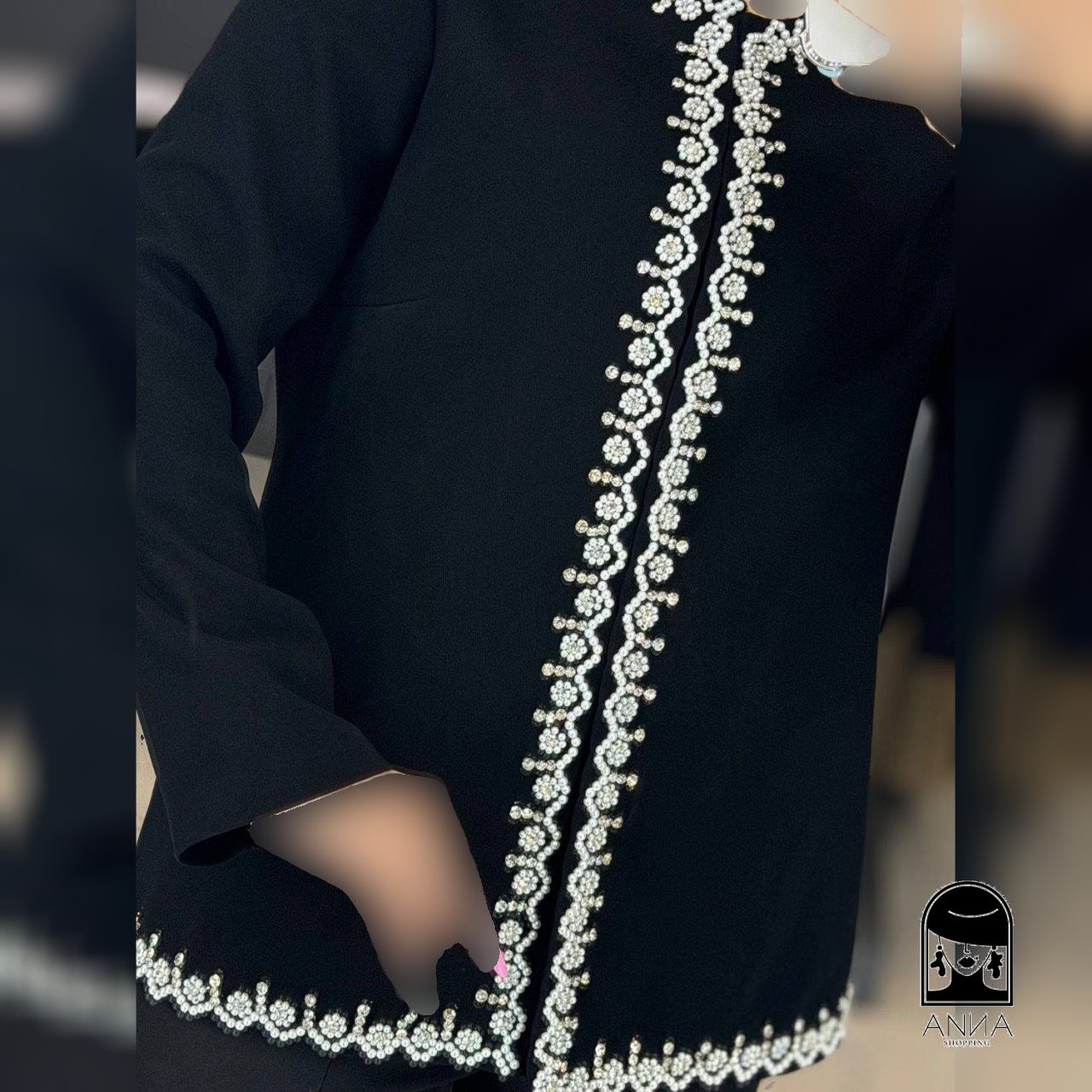 کت زنانه مدل مزونی مهسا جنس کرپ مرویجت سایز ۴۲ تا ۵۰