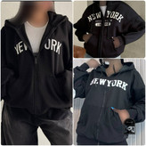 سویشرت زنانه مدل NY جنس دورس تو کرکی فری سایز