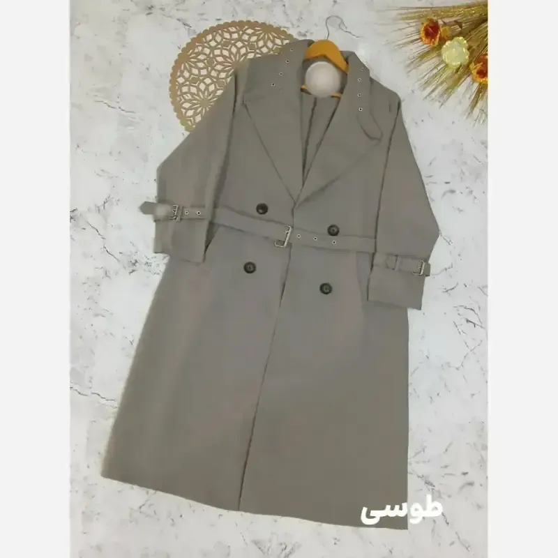 مانتو پاییزه سهیلا جنس بزیاق نیو قد 110 سایز 36 تا 50
