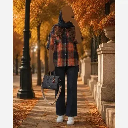 ژکت جیب صلیبی پشمی زنانه فری سایز