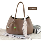 کیف زنانه چرم مصنوعی روزمره و مهمانی مدل سه بند