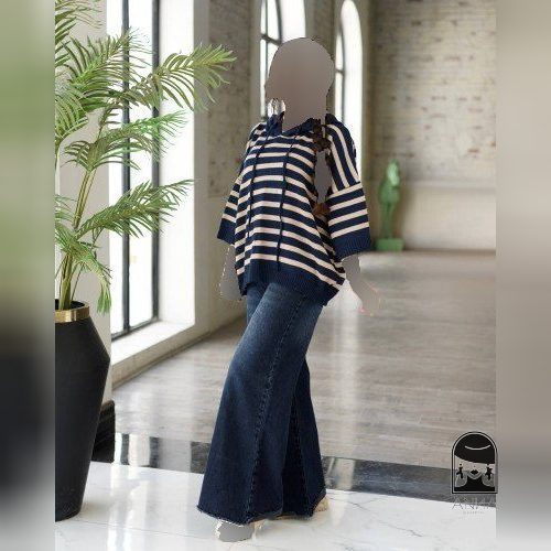 هودی زنانه مدل روناک جنس نخ آکریل فری سایز 62 تا 63