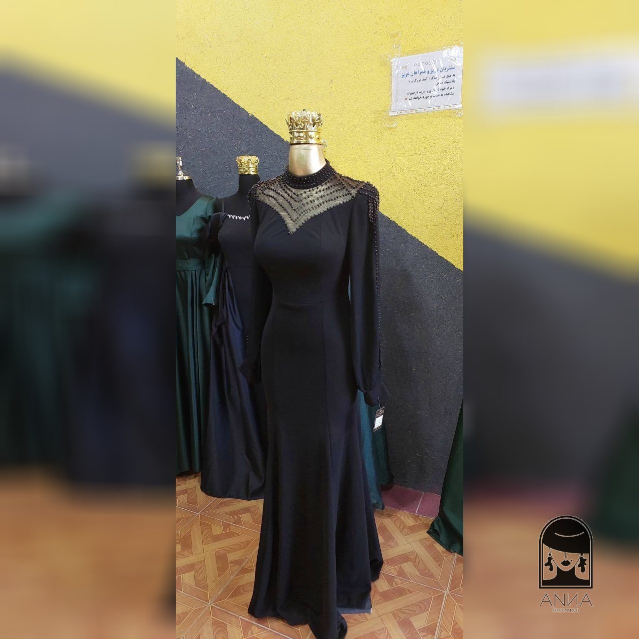 ماکسی زنانه مدل مانیا جنس و دوخت تضمینی سایز ۱ تا ۴