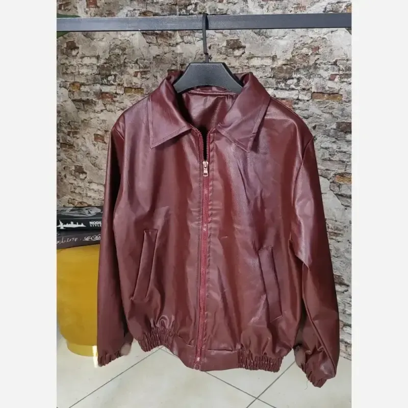 کت چرم زنانه مدل ژوانا فری سایز 38 تا 44 چرم وارداتی استرکشی شده