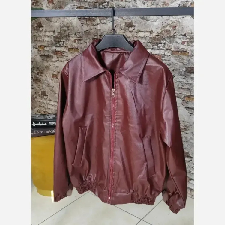 کت چرم زنانه مدل ژوانا فری سایز 38 تا 44 چرم وارداتی استرکشی شده