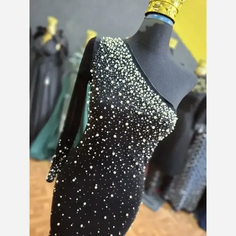 ماکسی مروارید رومی مخمل زنانه