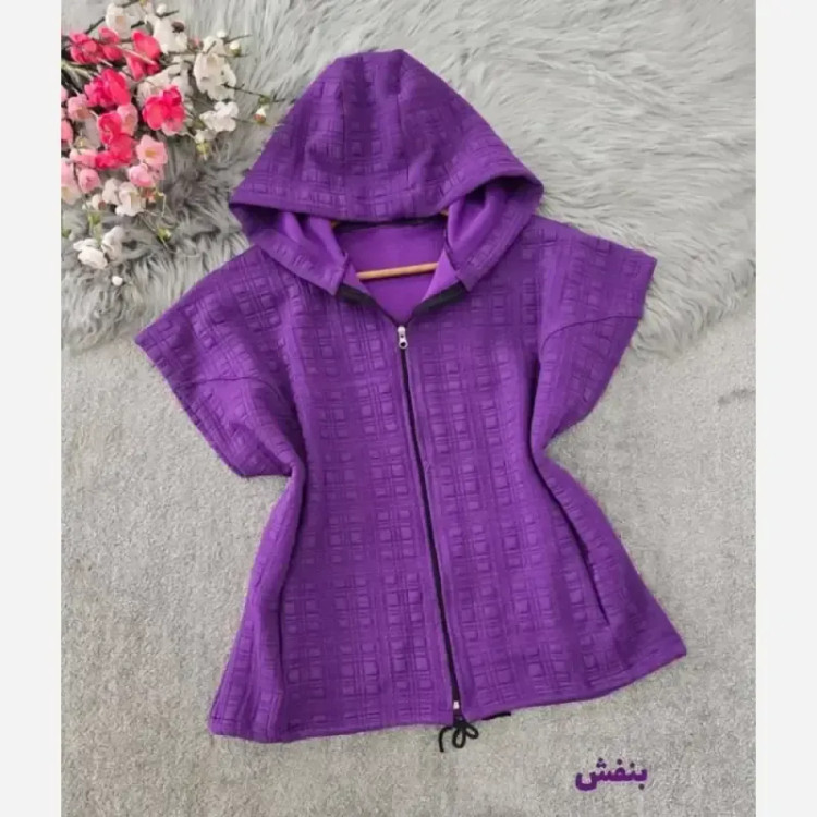 خرید و قیمت وست زنانه جنس شنل فتیله ای فری سایز مدل ترانه