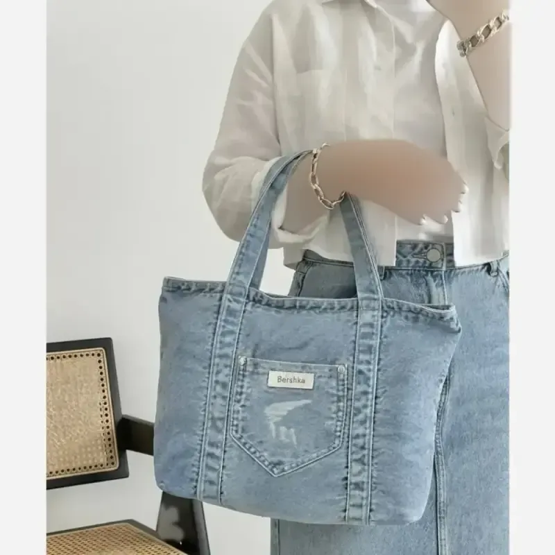 کیف جین لی خارجی درجه یک رنگ ثابت با دوخت تمیز
