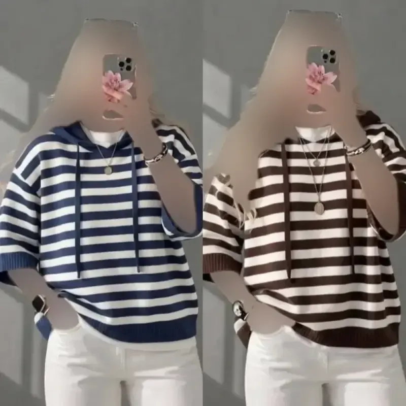 بلوز بافت زنانه مدل سوگل جنس نخ اکرولیک فری سایز
