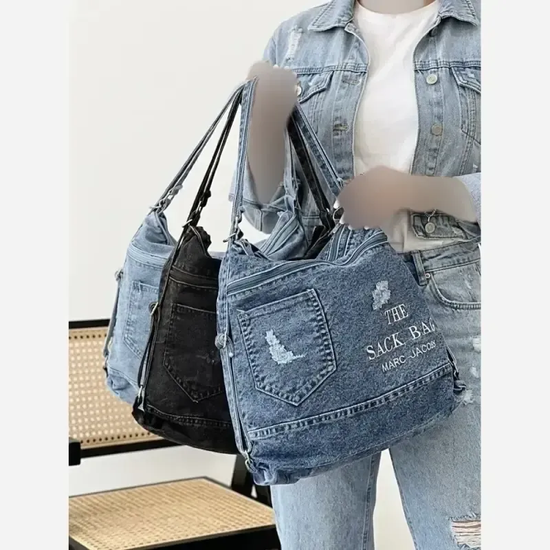 کیف جین 3 کاره لی خارجی ابعاد 35 در 35 در 10 سانت رنگ بندی متنوع