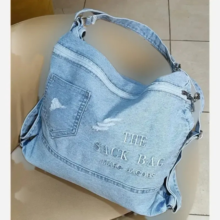 کیف جین 3 کاره لی خارجی ابعاد 35 در 35 در 10 سانت رنگ بندی متنوع