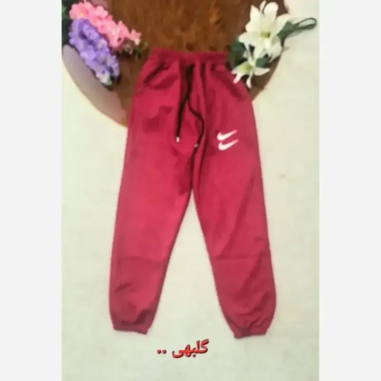 شلوار اسلش سوییت هانا جنس سوییت مخملی کشی سایز 36 تا 50