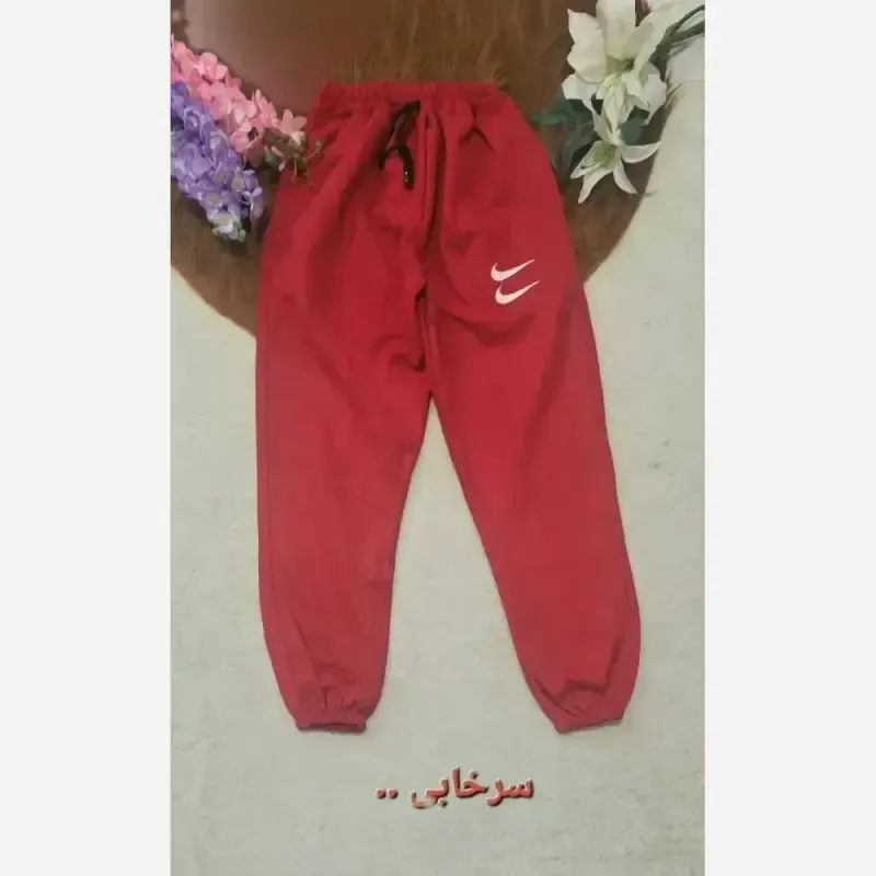 شلوار اسلش سوییت هانا جنس سوییت مخملی کشی سایز 36 تا 50