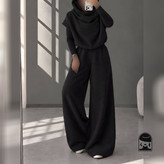 شلوار زنانه مدل دو یقه جنس دورس تو کرک ضخیم سایز ۱ تا ۲