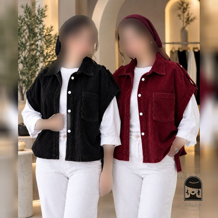 ست زنانه جنس مخمل کبریتی سایز یک