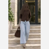 کت بلیزر زنانه مدل آرنا جنس کرپ دوخت مزونی