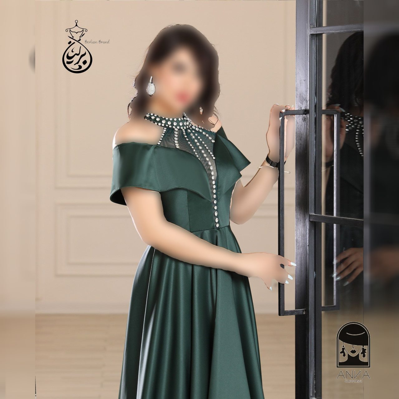 لباس مجلسی زنانه بلند مدل نهال