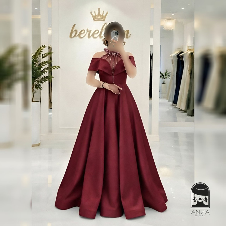 لباس مجلسی زنانه بلند مدل نهال