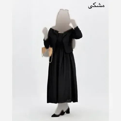 ست کت و سارافون کتان مدل رویا فری سایز رنگ بندی متنوع