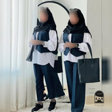 ست زنانه مدل سهتکه هانیه جنس دیپلمات سایز ۱۰۴ تا ۱۱۲