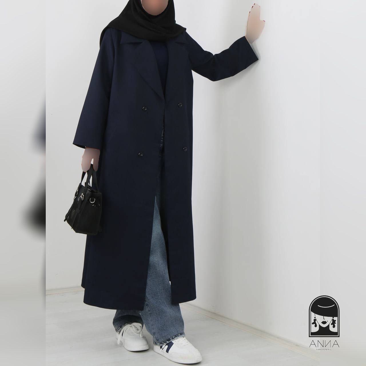 مانتو زنانه مدل نهال جنس فاستونی فری سایز