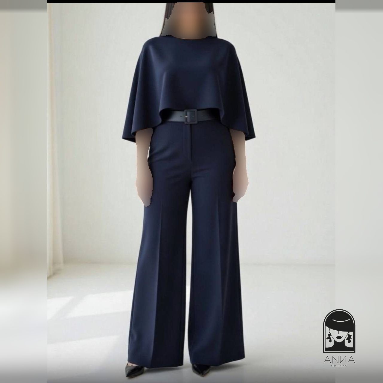 ست پانچو زنانه مدل شلوار دلهره سایز 38 تا 46