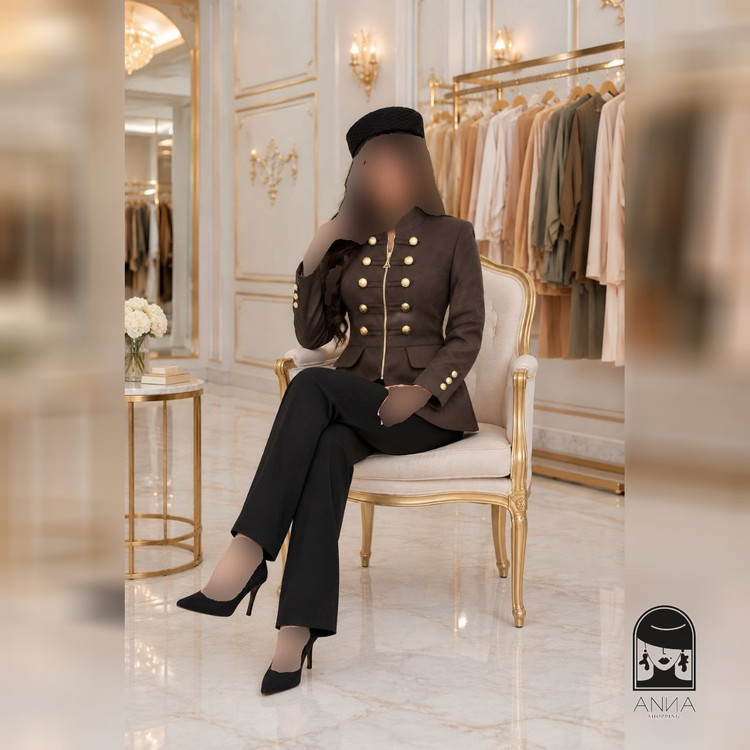 مانتو کتی زنانه مدل بونژه جنس مازراتی سایز ۱ تا ۲