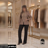 مانتو کتی زنانه مدل بونژه جنس مازراتی سایز ۱ تا ۲