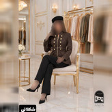 مانتو کتی زنانه مدل بونژه جنس مازراتی سایز ۱ تا ۲