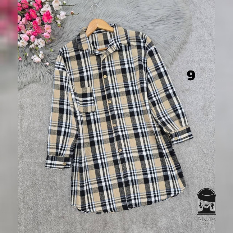 پوشاک زنانه مدل شکت پشمی موهردار جنس پشمی موهر دار فری سایز