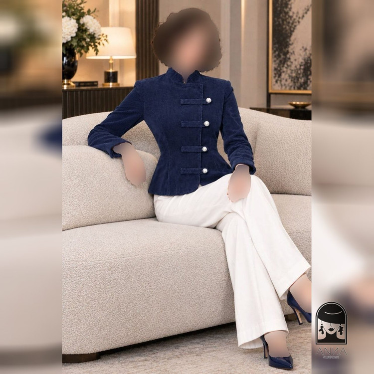 کت زنانه مدل رزگل سایز دو