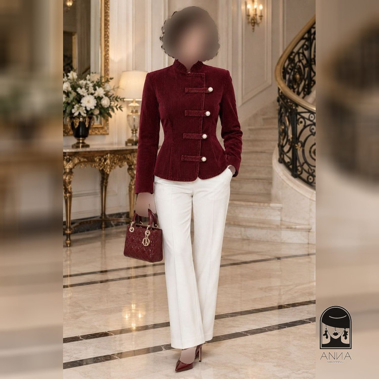 کت زنانه مدل رزگل سایز دو