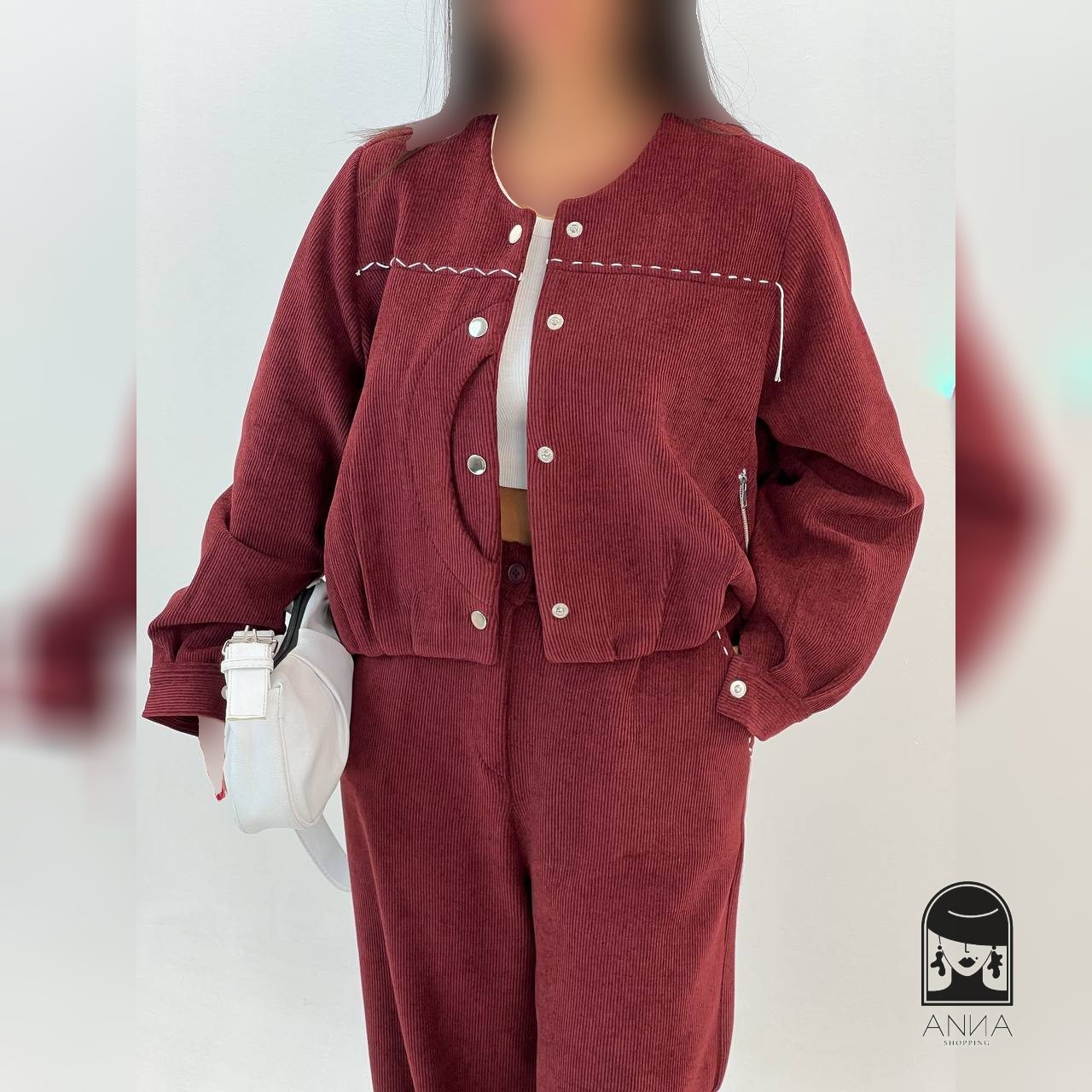 ست زنانه مدل مخمل کوکدوزی جنس مخمل کجراه فری سایز 36 تا 44