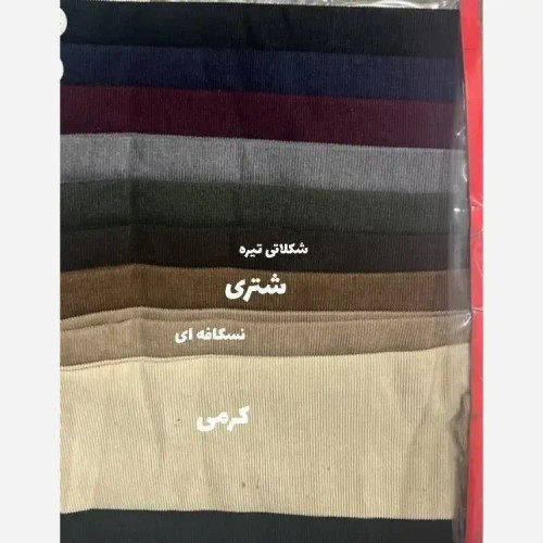 مانتو پاییزی مخمل کبریتی ریز فری سایز تا 48